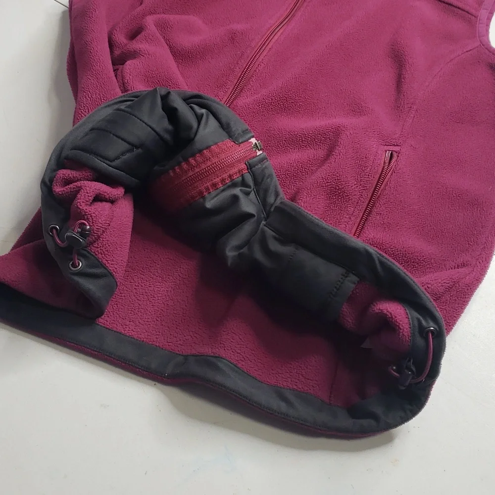 REI Womens Polartec Classic Fleece Sweater Vest Size XL Outdoor Gorpcore Logo